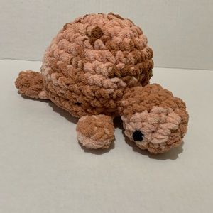 Nursery Room Decor Playroom Decor Crocheted Stuffed Turtle
